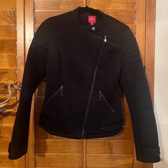 John & Jenn Scuba Moto Jacket Sz M - Picture 1 of 6